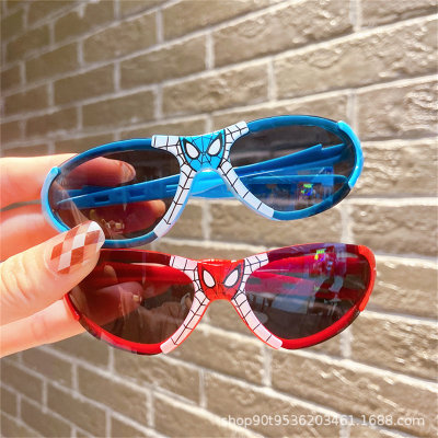 Spiderman-Cartoon-Sonnenbrille für Kinder