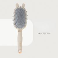 Airbag comb for scalp massage, women's special long hair high-looking portable anti-static fluffy air cushion comb for curly hair  Multicolor