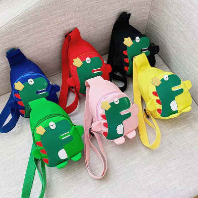 Cartoon Dinosaur Pattern Crossbody Bag