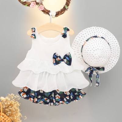Meninas roupas de verão 2021 novo bebê menina terno estilo coreano infantil roupas de verão 1-45 anos de idade conjunto de duas peças
