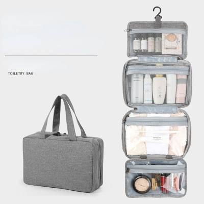 Travel waterproof folding wet and dry toiletry bag for men Cosmetics storage bag
