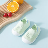 Children's soft sole mesh socks shoes non-slip toddler shoes  Green
