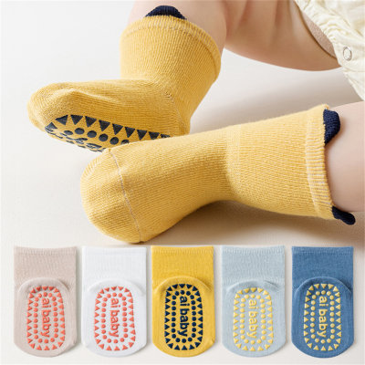 Children's silicone bottom anti-slip socks