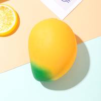 Simulation mango squeeze decompression toy  Multicolor