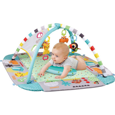 5-in-1 baby crawling game pad, four sided fence, park pool, and 30PCS ball early education fun and healthy