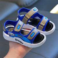 Sandales antidérapantes à semelles souples pour enfants  Bleu