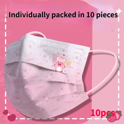 Loopy Ruby mask high value cute cartoon print mask individually packaged 10 pieces