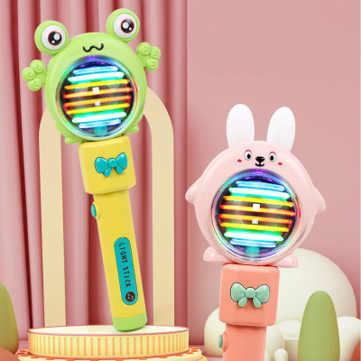 Frog and Bunny Shaped Light-emitting Electric Toys Learning Educational Toys