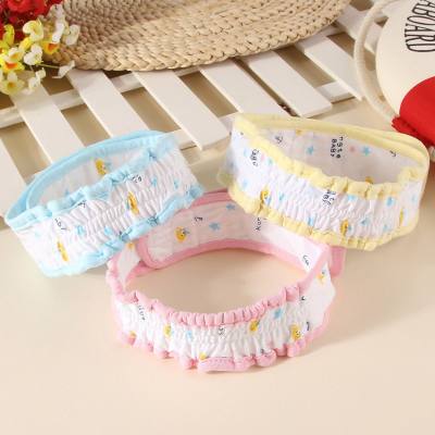 Cute baby newborn cotton diaper belt
