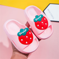 Sandalen für Kinder mit Fruchtmuster  Rosa