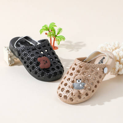 Toddler Girl Solid Color Hollow Crocs