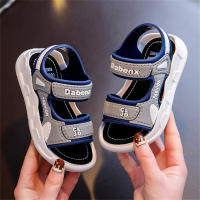 Children's casual Velcro soft-soled sandals  Blue