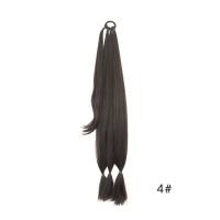 Perruque queue de cheval femme extension de cheveux enveloppante queue de cheval perruque synthétique tresse queue de cheval de boxe  Style 2