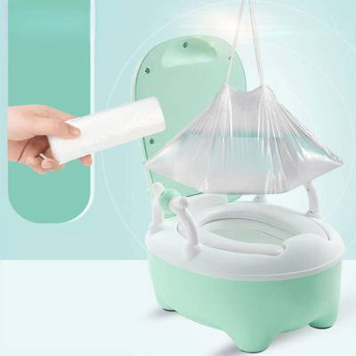 Children's toilet cleaning bag disposable toilet garbage bag baby thickened poop bag biodegradable bag