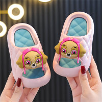 Children's cartoon dog slippers  Pink