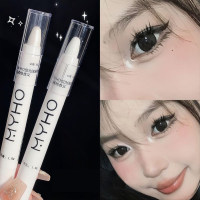 MYHO Lazy Sleeping Silkworm Pen Monochrome Brightening Highlight with Pearlescent White Flash eye shadow Pen  Multicolor 4