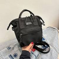 Lässige Mode koreanische beliebte kleine Mama-Tasche 2024 neue Stil Tasche Damentasche Damen Umhängetasche Umhängetasche  Schwarz