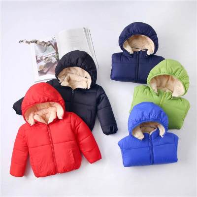 Solid Thick Puffer Jacket for Toddler Boy