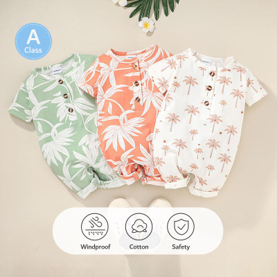 Baby Floral Print Jumpsuit
