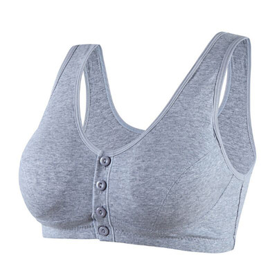 hibobi Cotton Bra without Steel Ring Front Buckle