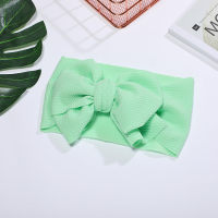 DIY Craft Bow Shape Hair Band Headwear for Baby Toddler Girl  Mint Green