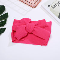 DIY Craft Bow Shape Hair Band Headwear for Baby Toddler Girl  Hot Pink