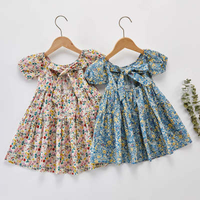 Toddler Girl Floral Pattern Summer Dress