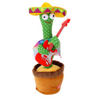 Glow Sing Learn To Talk Dance Cactus  Multi-color