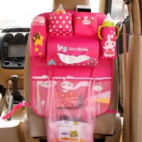 حقيبة تخزين مقعد السيارة الخلفي نمط الكرتون للوازم الطفل - Hibobi