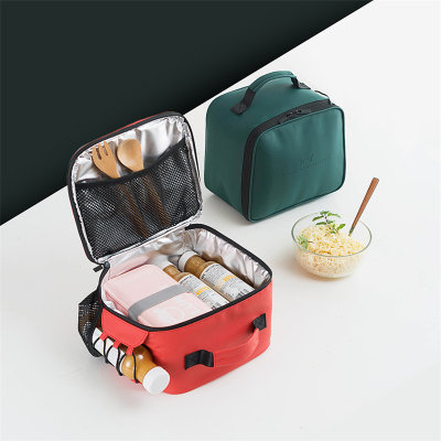 Student Lunch Box Bag Aluminum Foil Insulation Bag Multifunctional Outdoor Picnic Bag