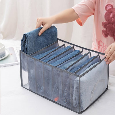 Clothing and Pants Compartment Box Drawer Sorting Basket