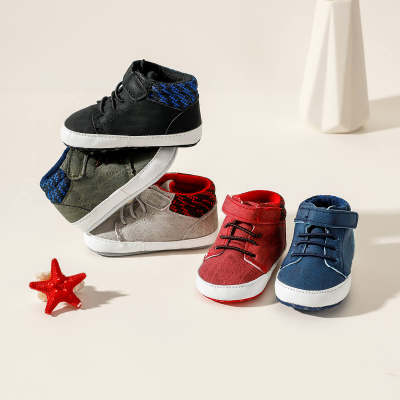 Front Lace-up Design Shoes for Baby