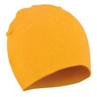قبعة محبوكة للأطفال  أصفر