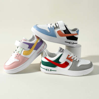Sneaker Bambino Ragazzo Color-Block Velcro