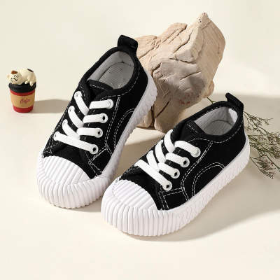 Front lace-up Canvas Shoes For Boys