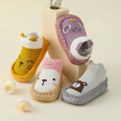 Baby Cartoon Lovely Color-block Baby Socks