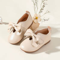 حذاء الأميرة جلد تصميم الفيلكرو - Hibobi