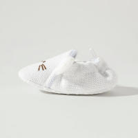 Baby Soft Sole Cat Design Shoes  White