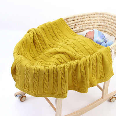 Solid Knitted Blanket