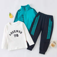 3-piece Coat & Sweatshirt & Pants for Toddler Boy  Green