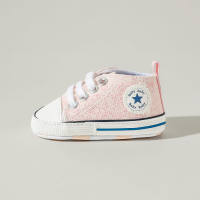 Baby Sequins Color-block Shoes  Light Pink