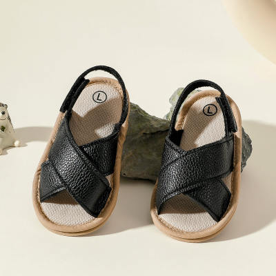 Baby Solid color Velcro Shoes