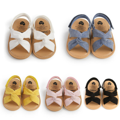 Sapatos de bebê de cor sólida para bebês