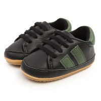 Lace-up Baby Shoes  Black