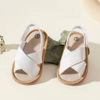 Baby Solid color Velcro Baby Shoes - Hibobi