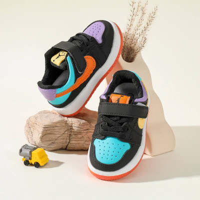 Chaussures pour tout-petit à Velcro Color-Block pour tout-petit garçon