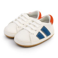Chaussures bébé à lacets  blanc