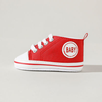 Zapatos de bebé con banda elástica de color sólido para bebé