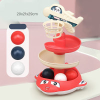 Children's Shooting Track Toy  Light Red