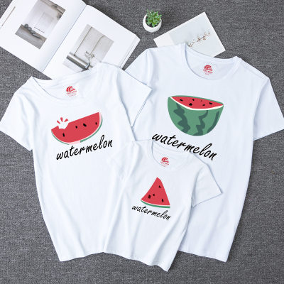 Fruit Pattern T-shirt for Whole Family